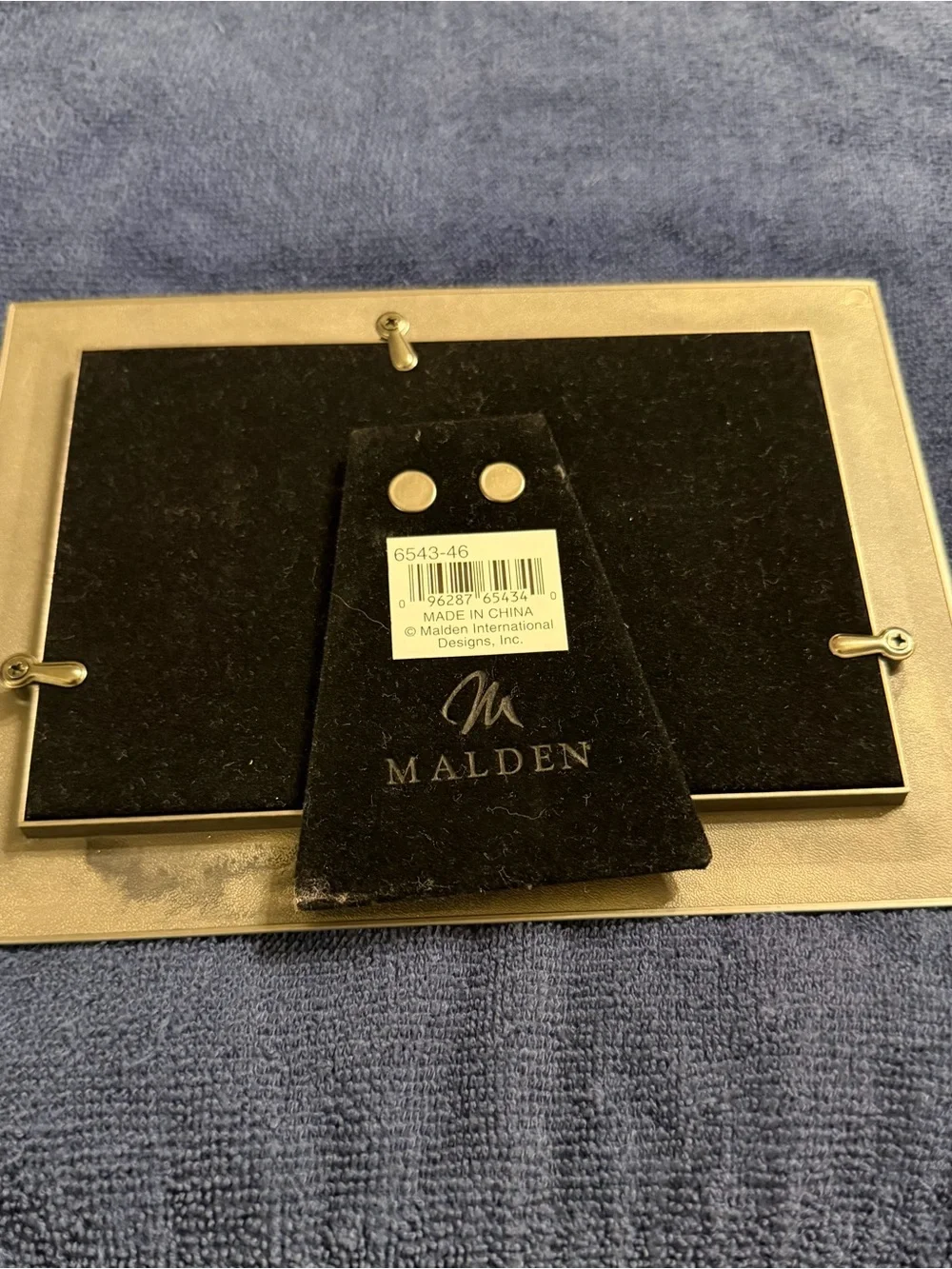 Malden Mother 4x6 Silver Metal Picture Frame Sentimental Quote
